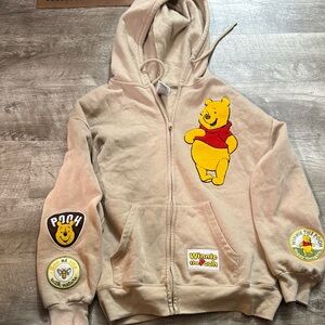 Winnie the Pooh Kids Hoodie in Beige